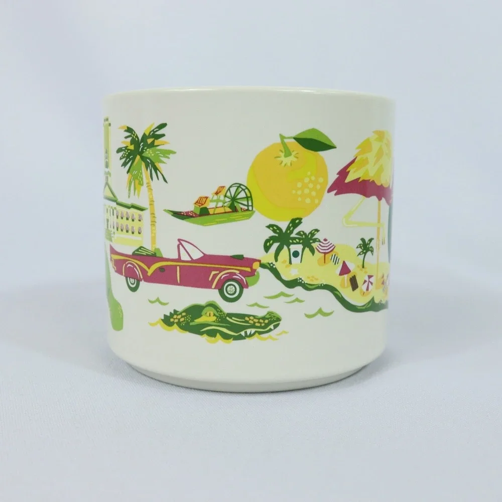 Starbucks Florida 2024 Discovery Series 14oz Ceramic Coffee Mug Cup